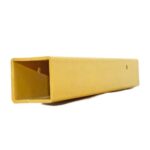 Industrial Design 36X36 PVC Square Tube Hollow Hard Color Rectangular Plastic Tube for Hotel Applications