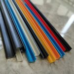 Industrial Design Custom PVC Plastic U-Groove Profile T-Slot Cover Strip for Hotel Applications Customizable PVC Profiles