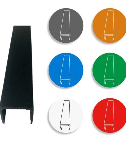 Industrial Design Extruded Plastic PVC/PP/ABS/PE/PC/HDPE Material Co-Extrusion PVC Products Multi-Color Plastic Profiles
