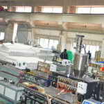 Industrial Design PVC Extrusion Profile Factory-Made Perfiles for Apartment Projects with Graphic Design Solution