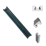 Industrial Extrusion UHMWPE Guide Rails Wear Resistant Profiles Custom Sizes