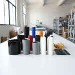 Industrial Supplier Sleek PVC Extrusion Manufacturers PVC Fabric Track Chemical Resistant ABS Plastic for Dust Control Acoustic Clip