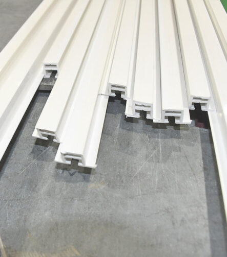 Innovative Profiles Profil H PVC Plastic U Channel PVC Shutter Material Decorative Plastic Profile