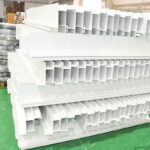 Innovative Profiles Profil H PVC Plastic U Channel PVC Shutter Material Decorative Plastic Profile