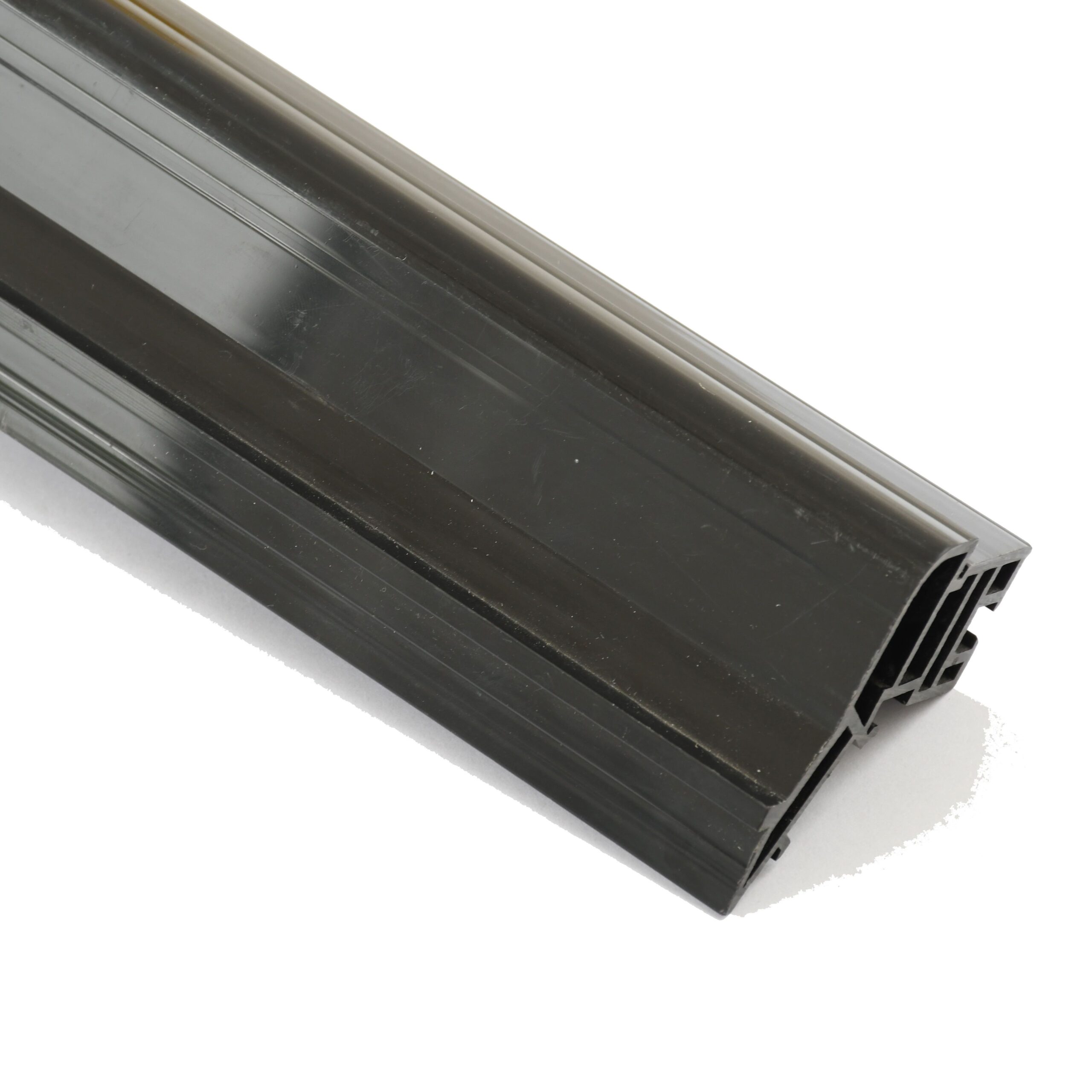 J-Type Plastic Extrusion Profile PVC PP Material Customized Color for Door and Window Edge Accessories