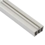 LED Light Diffusers Color Profile Extrud Profil UPVC Architecture Materials Island Cabinet Freezer PVC Profiles