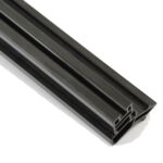 LED Light Diffusers Color Profile Extrud Profil UPVC Architecture Materials Island Cabinet Freezer PVC Profiles