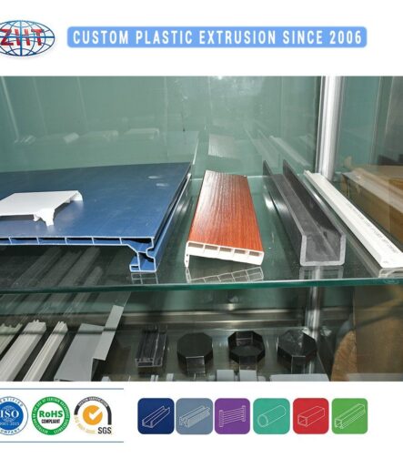 Living Room Decorative Waterproof PVC Profile Plastic Extrusion Profile