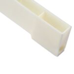 Low Price Customized Thickness PVC PP PE ABS PA UHMWPE Plastic Extrusion Profiles