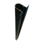 Machinable Plastic Extrusion, U-Channel for Secondary Processing Milling Punching Engraving