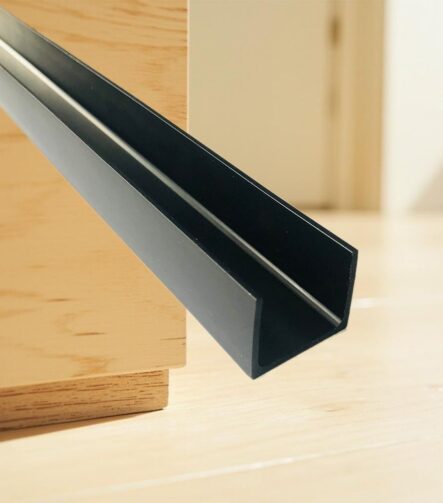 Machinable Plastic Extrusion, U-Channel for Secondary Processing Milling Punching Engraving