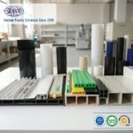 Made to Order White Label Fluorescent Profile Sliding Track White UPVC Roofing for Grille