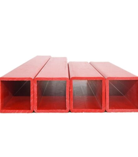 Manufacturer Custom PVC Square Pipe Plastic Extrusion 30X30mm Plastic Square Pipe Soft and Hard Co-Extruded PVC Rectangular Pipe