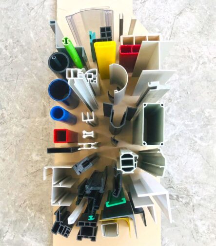 Modular Interlocking Plastic Profiles ABS HDPE for Display Racks Storage Systems