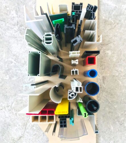 Modular Interlocking Plastic Profiles ABS HDPE for Display Racks Storage Systems