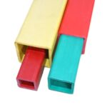 Multi-Specification Smooth PVC Square Pipe 50X50 Square Plastic Tubing