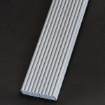 New Design Home Decoration Garden PVC Plastic Fence Strip Fence Profile