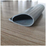 ODM/OEM Plastic Profiles PVC Smooth Operation PVC Profile for Decoration Plastic Extrusion PVC Hollow Profile Made in China