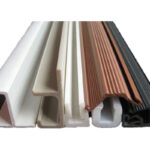 OEM/ODM Industrial Design PVC Sliding Door Rail Profile Smooth Operation UV Resistant Plastic Profiles PVC Shapes for Corrosion