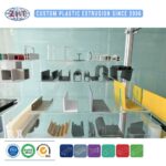 OEM Plastic Building Material UPVC Profiles ABS PP PE UHMWPE Plastic PVC Extrusion Profile