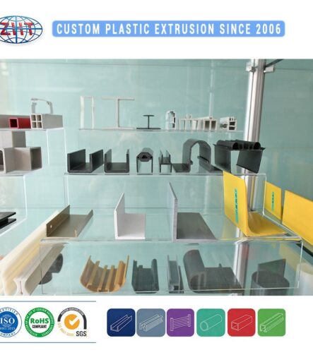 OEM Plastic Building Material UPVC Profiles ABS PP PE UHMWPE Plastic PVC Extrusion Profile