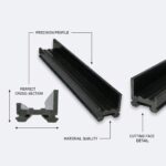 OEM Shape Custom PVC UPVC Profile Price Chemical Resistant PP Plastic for Emergency Room Generator Base