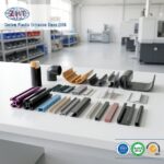 One Stop Supplier Customizable Warning Profile Filler Strip Rigid ABS Plastic Point of Purchase Display for Snap Cover