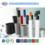 PE PVC ABS Profile Shaped Building Material Anti Static Plastic Pipe