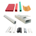 PE PVC ABS Profile Shaped Building Material Anti Static Plastic Pipe