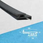 PE UHMW 1000 Dispensing Wearstrip Track Guide Trough Ts Type UHMWPE Polyethylene Guide Strips