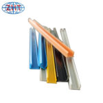PP PVC Slot Cover Plastic Extrusion Strip Profiles T Slot Cover Strip