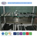 PP UPVC Extrusion Profile Decorative Plastic Strip Profil Strech Ceil