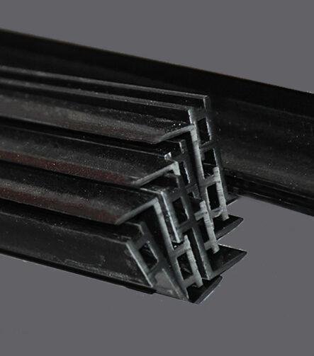 PVC Building Material Plastic Trim Flexible Plastic Strips Polycarbonate Extrusion