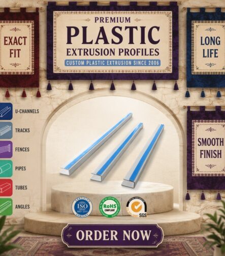 PVC Ceiling Curtain Fitting Track for Single Double Rail and Roller Shutter Guide