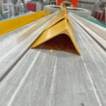 PVC Corner Reinforcement Profile Industrial Equipment Frame Plastic Extrusion Profile