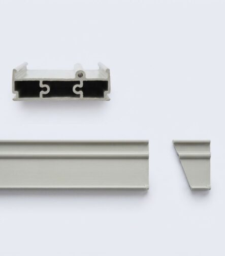 PVC Display Frame Profile Exhibition System Plastic Extrusion Lightweight Assembly