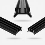 PVC Display Frame Profile Exhibition System Plastic Extrusion Lightweight Assembly