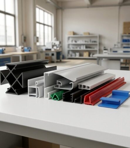 PVC Frame Profile for Picture Frame and Mirror Frame Lightweight Construction Material
