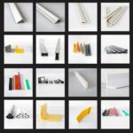 PVC Gutter and PP Corrugated Profile with Extrusion ABS for Construction Fencing OEM Extrusions Plastic Profiles