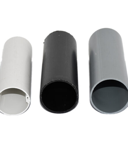 PVC Pipe Plastic Pipe Customized Plastic Extrusion Moulding Price China Round Tube Various Size Half Tube