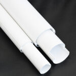 PVC Pipe Plastic Pipe Customized Plastic Extrusion Moulding Price China Round Tube Various Size Half Tube
