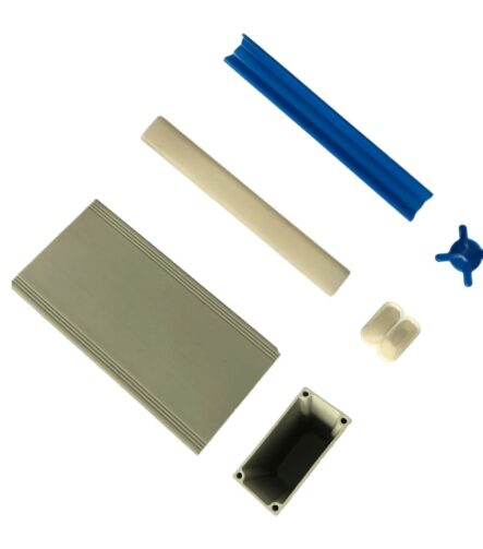 PVC Pipes Square Pipes PVC Extrusion Pipes Rectangle Tubes All Compatible Mini Plastic Connector