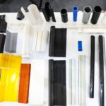 PVC Plastic Decorated Rigid Extrusion Profiles Eco-Friendly Durable Industrial Design Window Frames