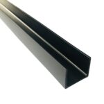 PVC Plastic Profile Single Groove Edging Square Plastic Sink Dust-Proof Anti-Fouling Protective Plastic Strips U-Shaped Groove