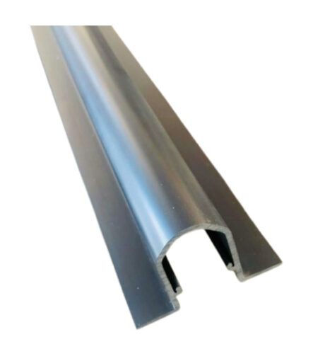 PVC Plastic Profile U Shape Co Extrusion Profile HDPE PC ABS Fridge Refrigerator Door Invisible Flange Joint Handle Cover Edges