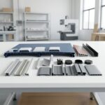 PVC Rail Guide for Drawer Slide and Cabinet Sliding System Smooth Operation