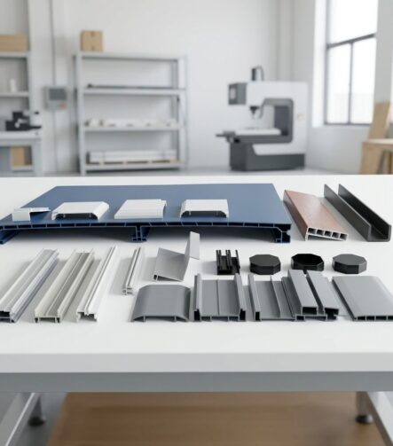 PVC Rail Guide for Drawer Slide and Cabinet Sliding System Smooth Operation