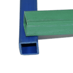 PVC Square Tubes Smooth Surface PVC Square Pipe Outdoor PVC Pipe Square