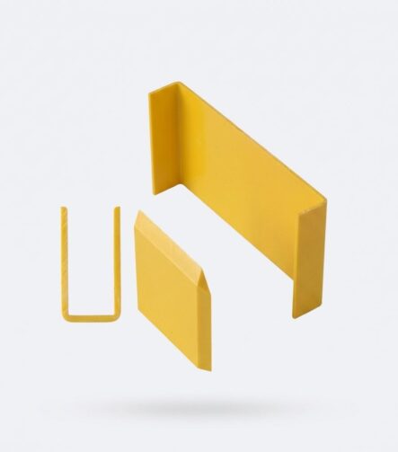 PVC U Channel Plastic U Profile Extrusion for LED Diffuser Linear Light Fabric Track Wall Mount