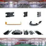 Plastic Extrusion Corner Guard for Hospital Corridor with PVC Ceiling Track Systems Plastic Extrusion Profile Fire-Retardant PVC